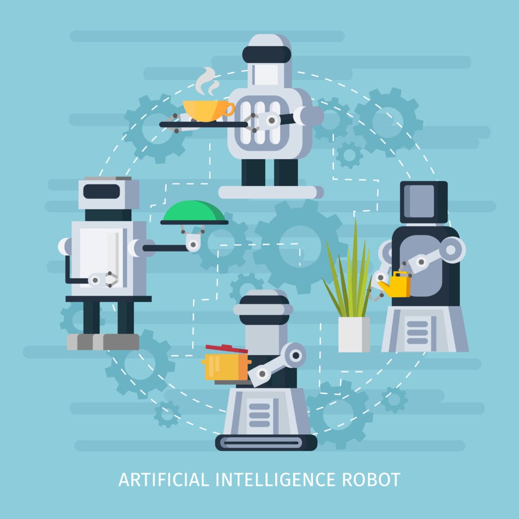 AI in robotics images by freepik Image by macrovector on Freepik