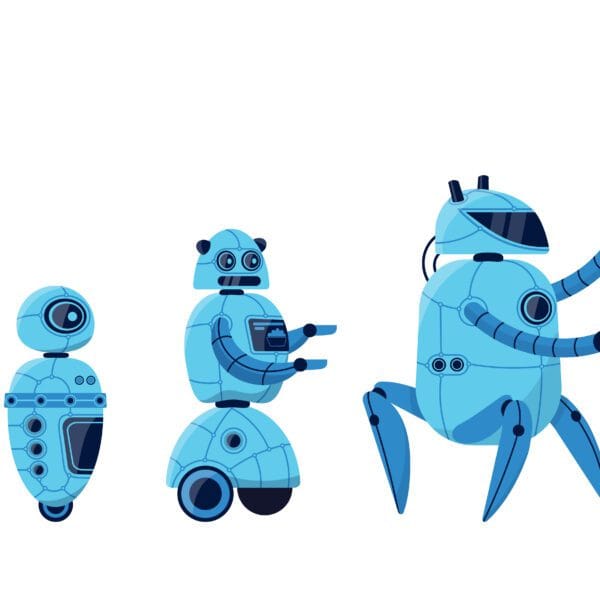 Evolution of robots-image by freepik Image by upklyak on Freepik