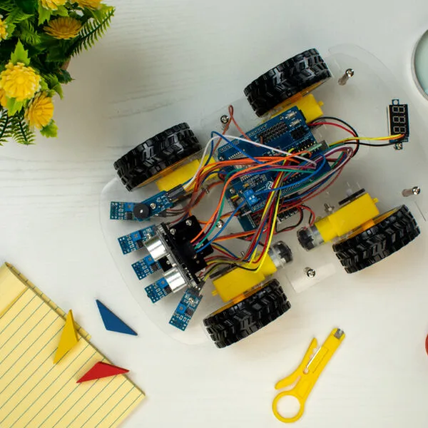Line follower DIY robotics with Python image by freepik Image by KamranAydinov on Freepik